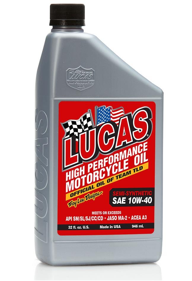 Lucas Oil High Performance Synthetic Oil - 10W40 - 1qt. - 10793