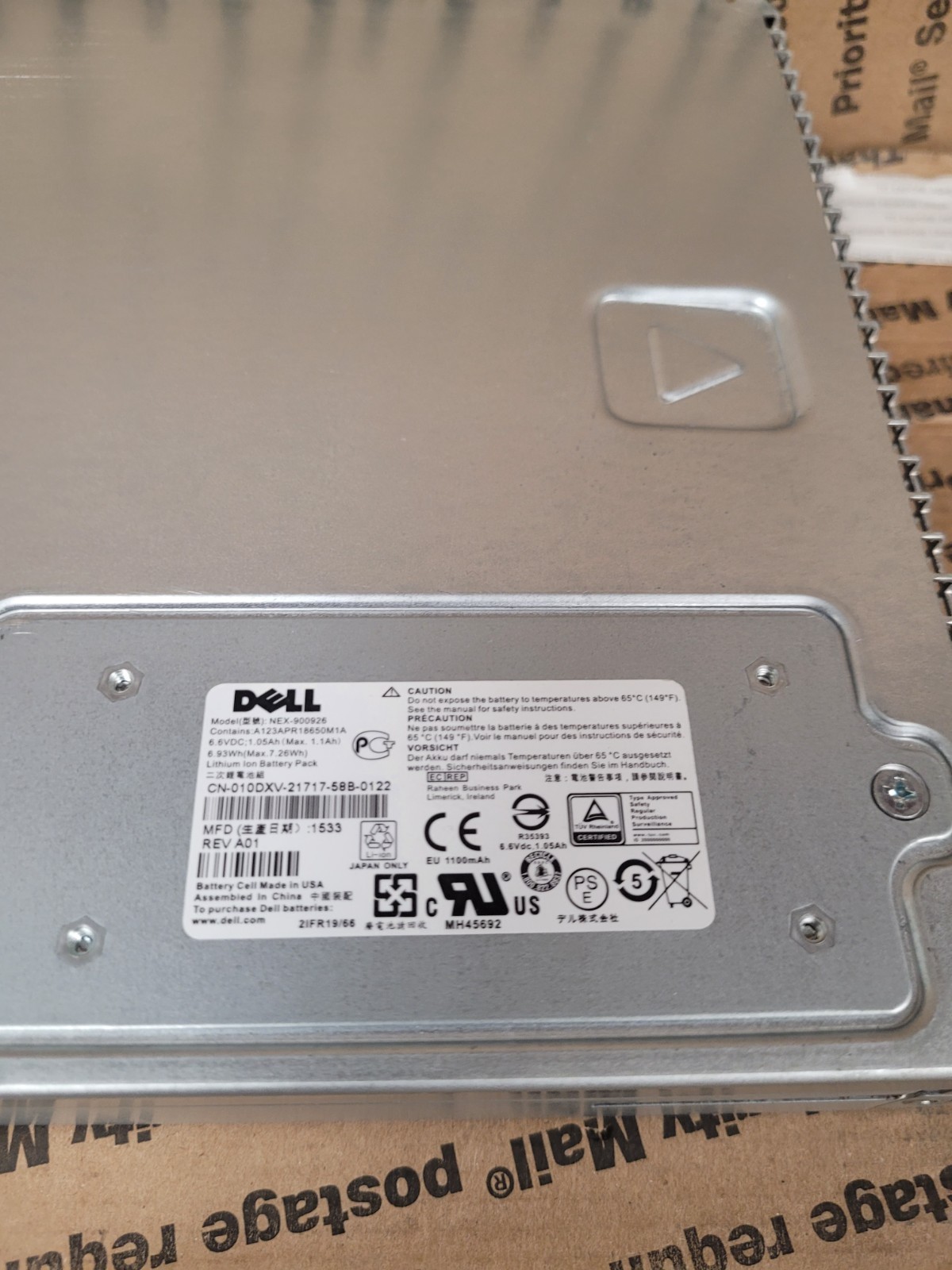 Dell EqualLogic Type 19 Control Module E09M003 TF9FX A00 0W56Y6