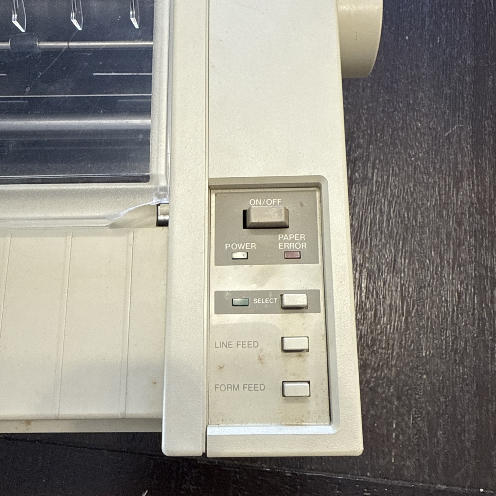 Vintage Apple ImageWriter A9M030 Printer Powers On