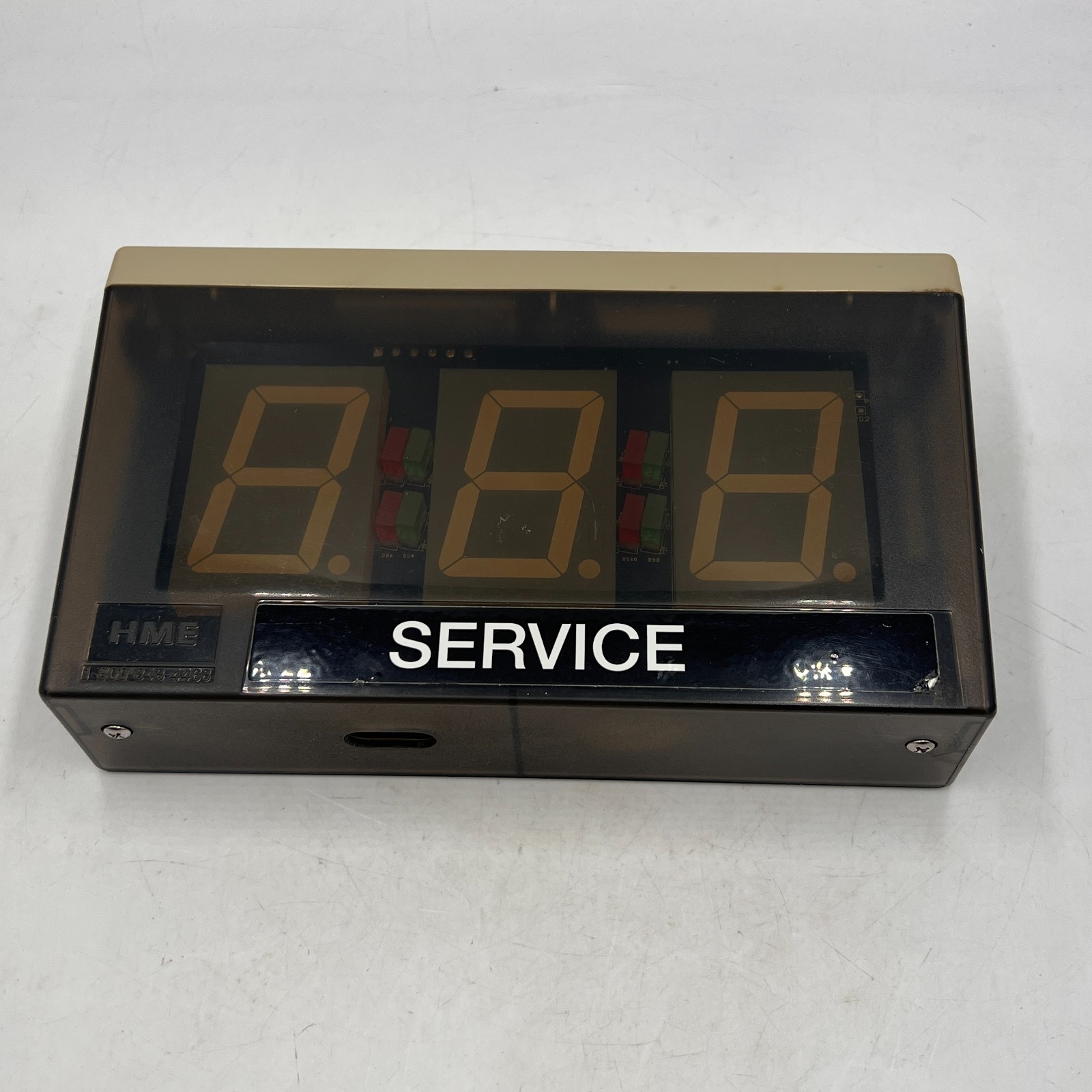Color Timer Display HME R31AS LED Display For System 30 Drive Thru Intercom