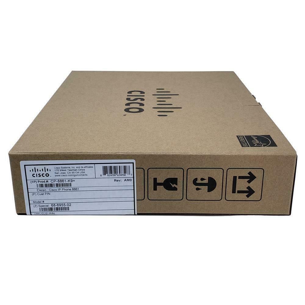 Cisco 8861 IP Phone (CP-8861-K9=) NEW F/S