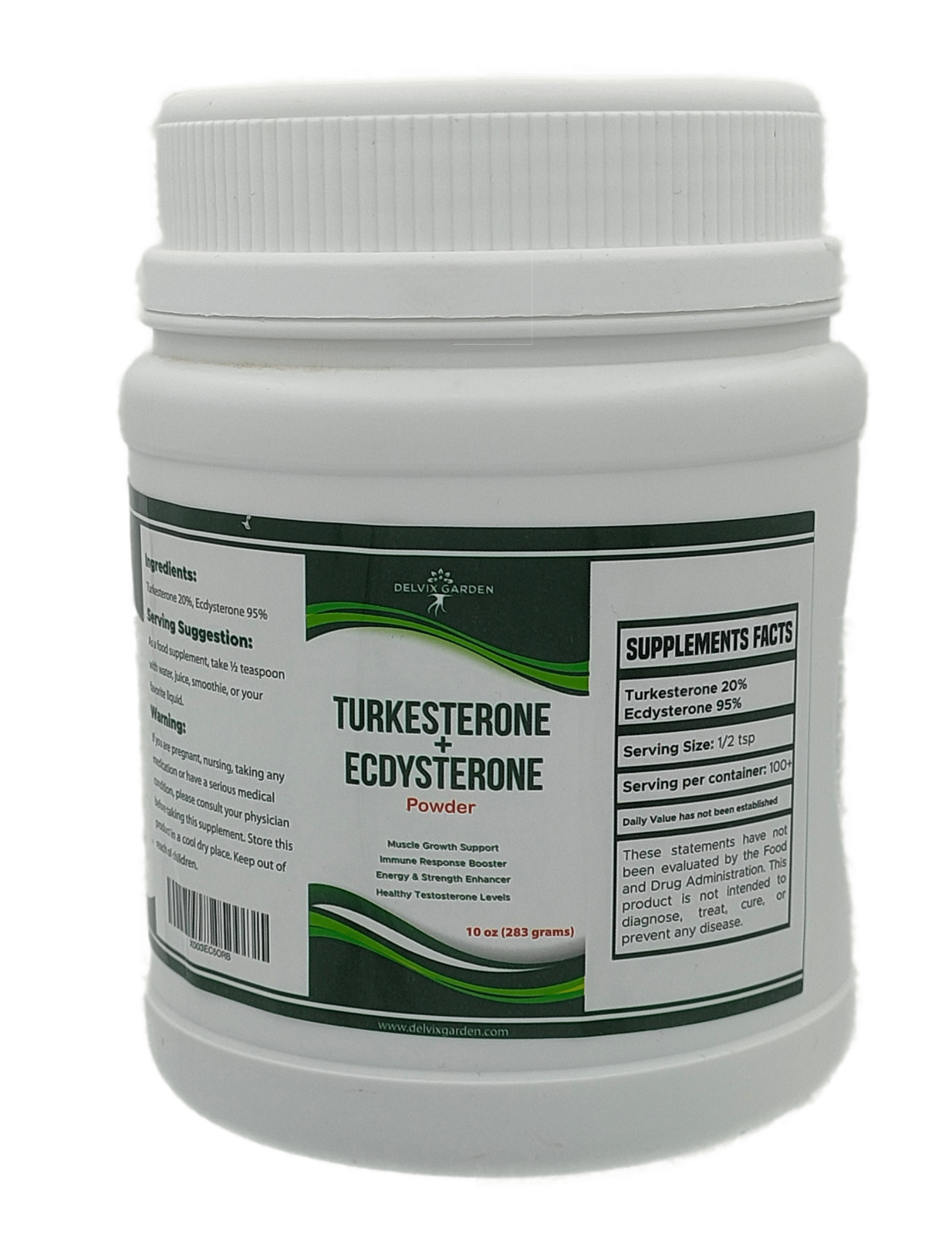 Ecdysterone 95% + Turkesterone Powder Ecdysterone Supplement for Muscle Growth