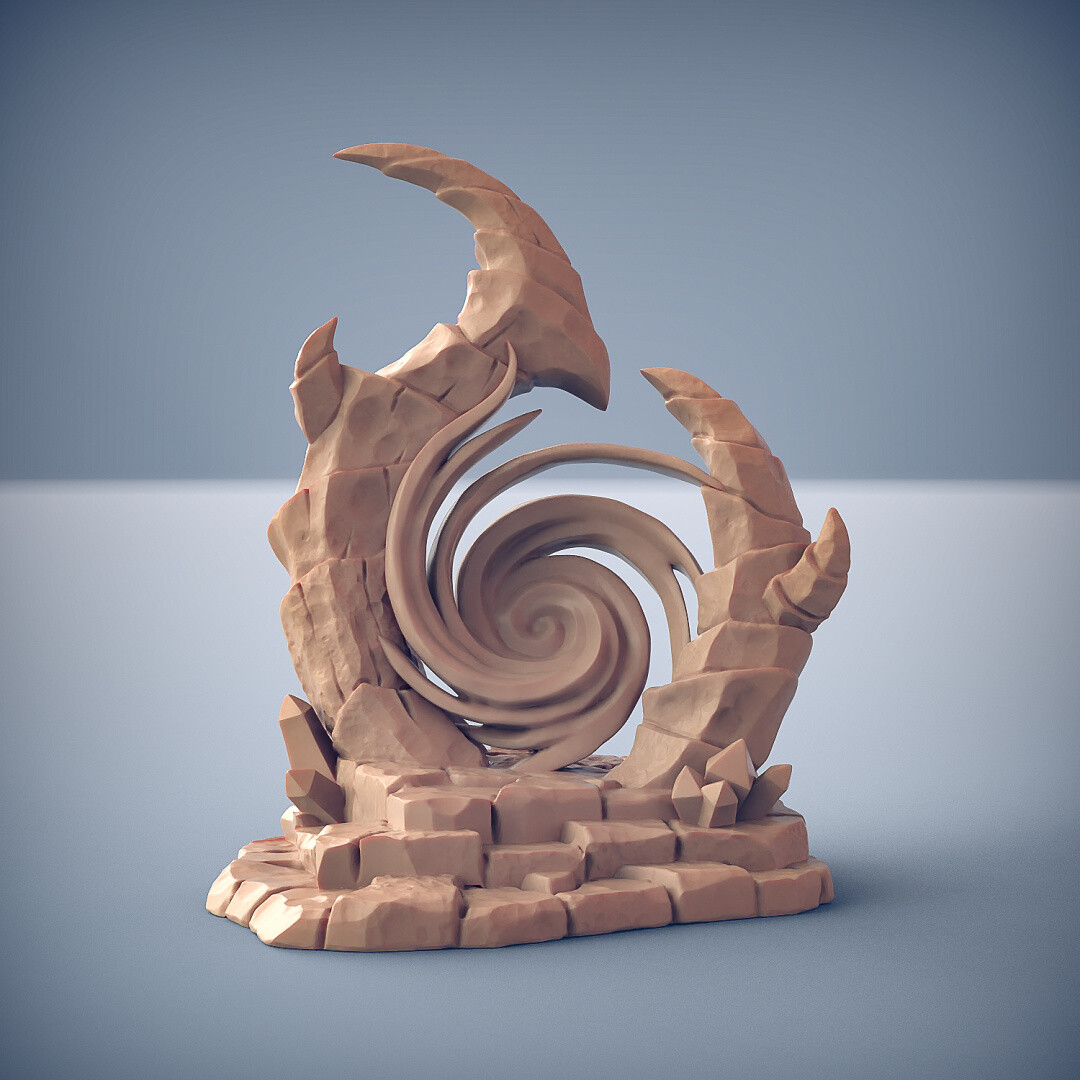 Abyss Demons Minion Portal - Daemon Gate - Artisan Guild Miniature DnD Wargaming