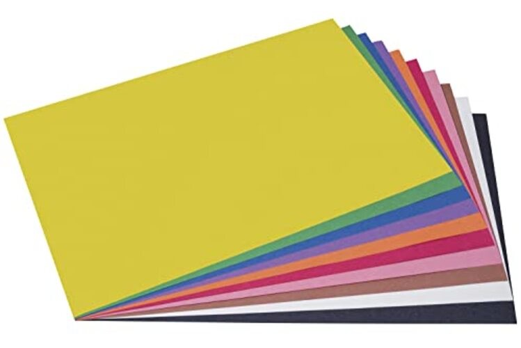 (Formerly SunWorks) Construction 50 Sheets (Pack of 1) 10 Assorted Colors
