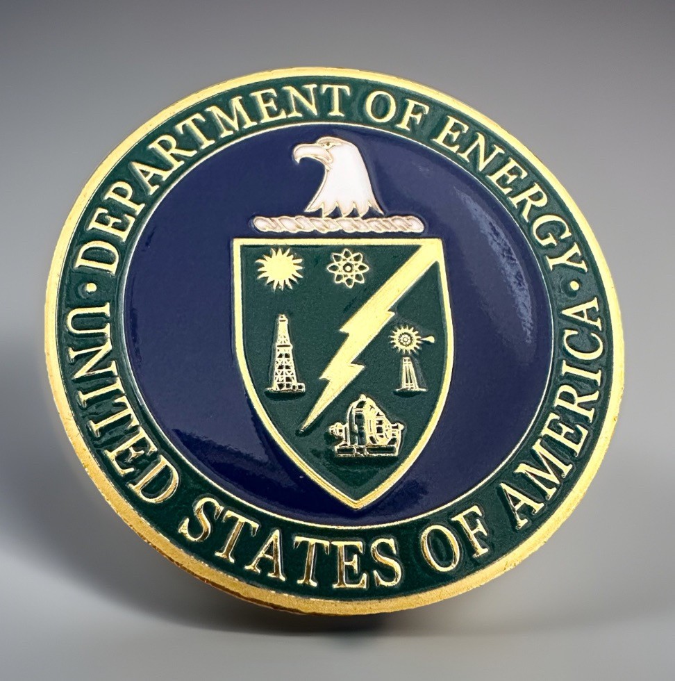 U.S. Department of Energy DOE Challenge Coin ·IN STOCK· ·FAST SHIPPING· ·NEW·