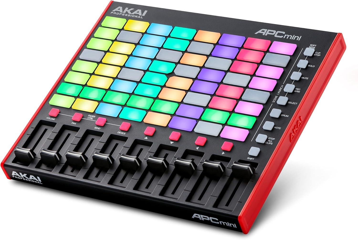 APC Mini MK2 USB MIDI Controller, 64 RGB Pads, Ableton Live Lite