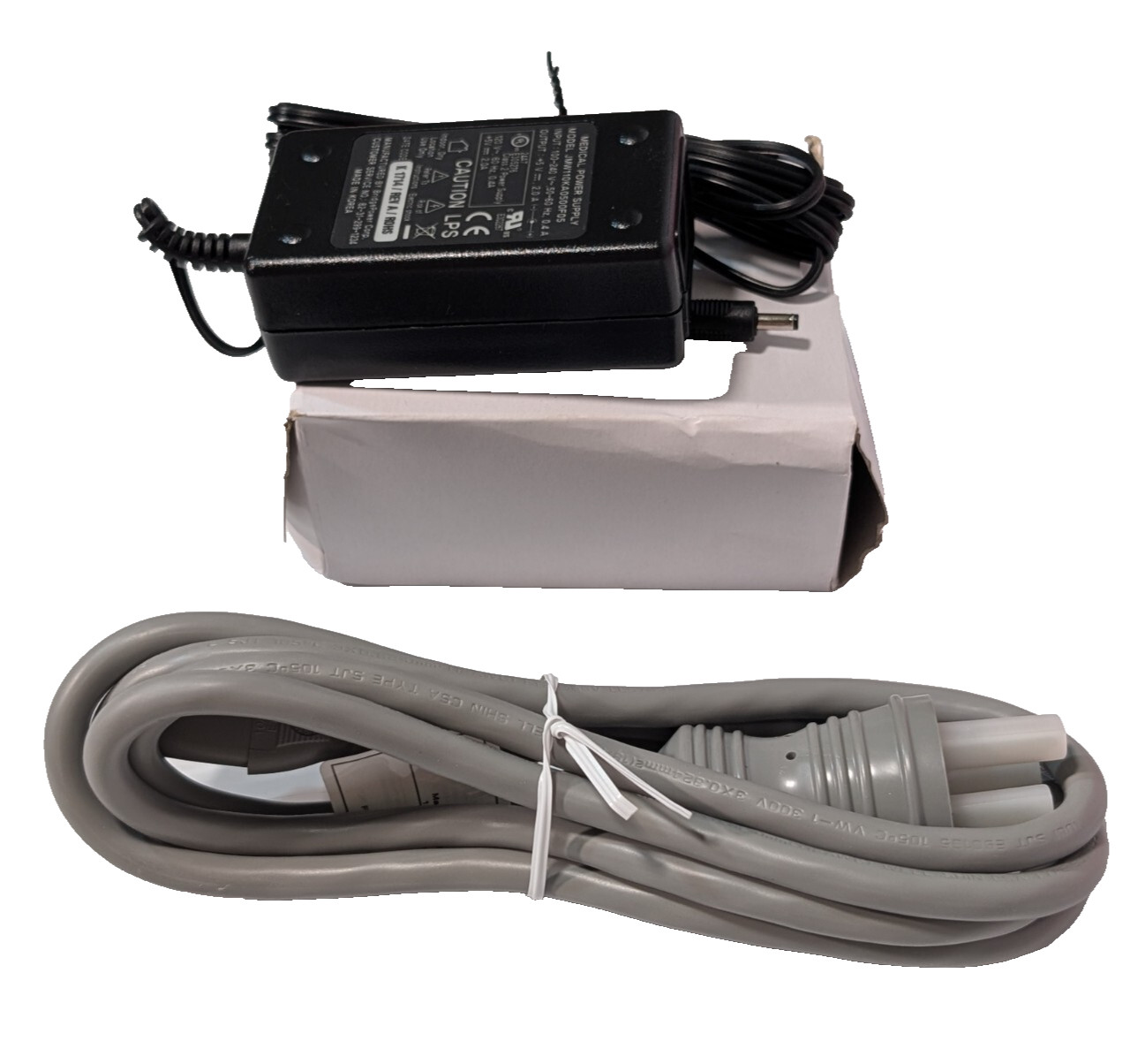 BridgePower 680-5056 Wide Range AC-DC Adapter Medical Power Supply and Cord Set