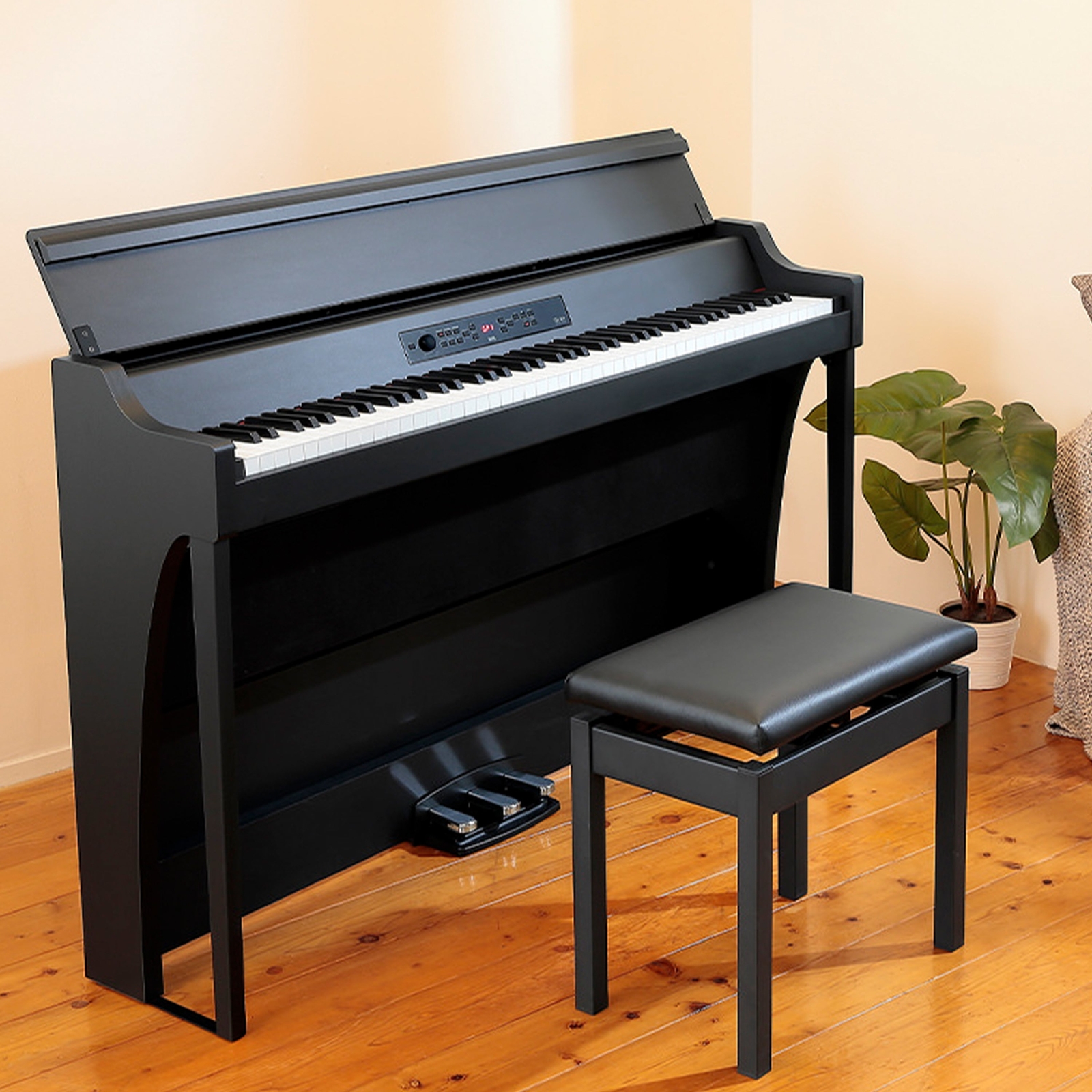 Korg G1B Air Digital Piano - Black COMPLETE HOME BUNDLE PLUS SUB