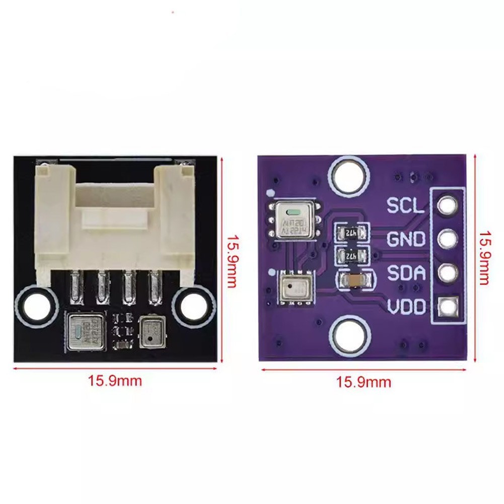 AHT20 For BMP280 Monitoring Module for Real Time Data Acquisition