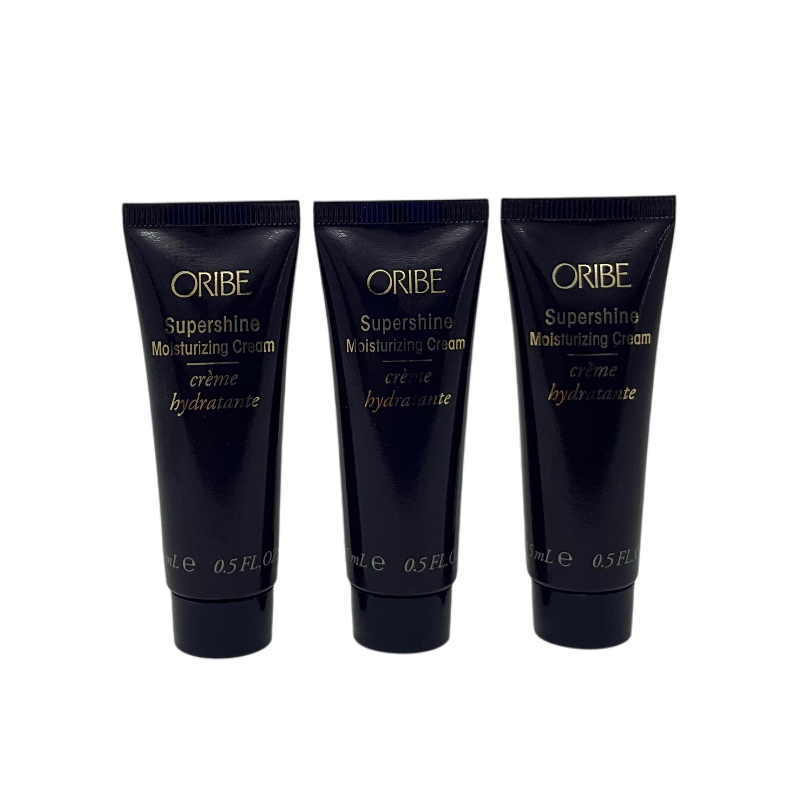 Oribe Supershine Moisturizing Cream MINI TRAVEL Size 0.5 oz, Pack Of 3