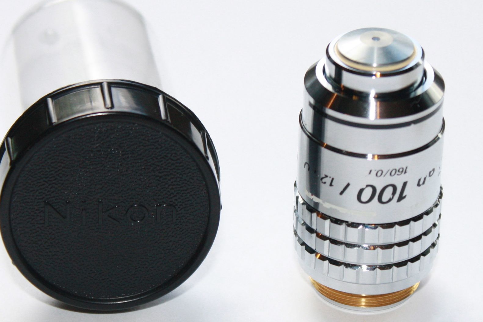 Nikon 100X/1.25 160/0.17 Oil DIC microscope objective