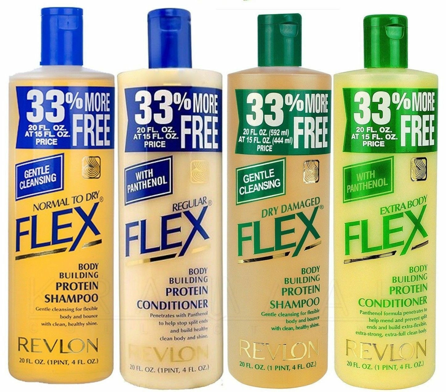 Revlon Flex Shampoo or Conditioner with Panthenol  592ml