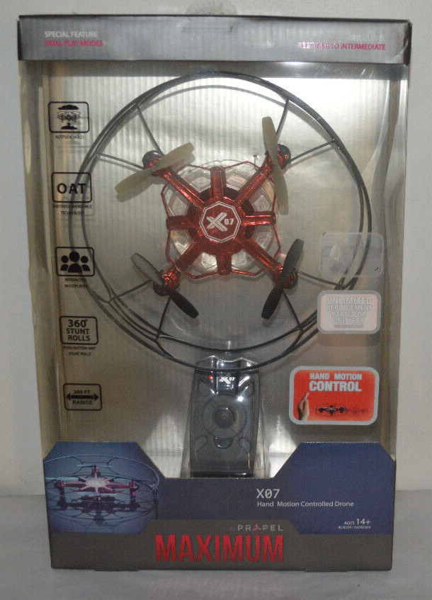 Maximum Propel X07 Hand Motion Control Dual Play Modes Drone