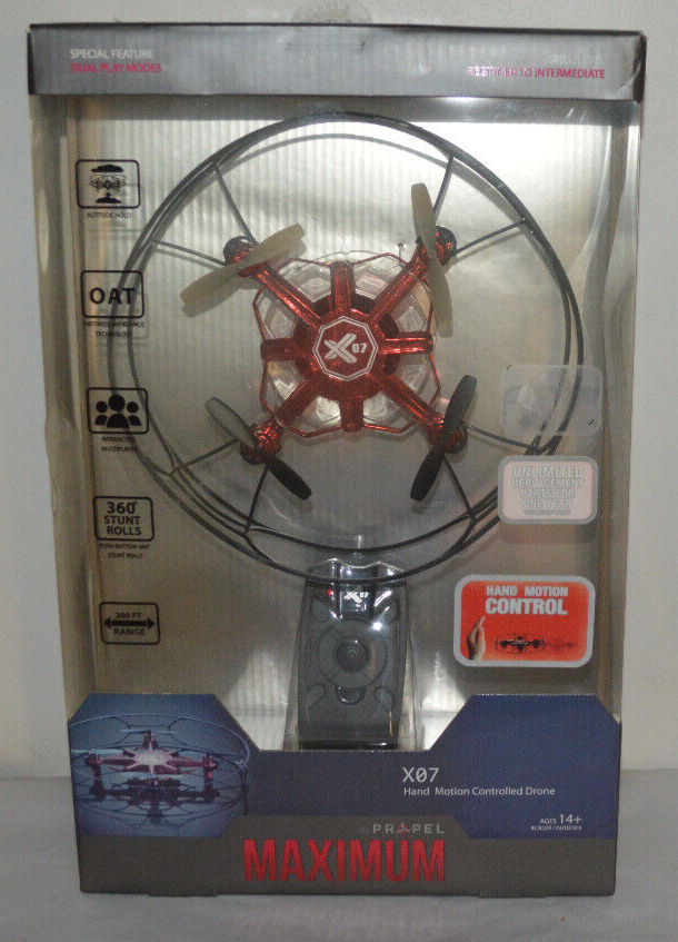 Maximum Propel X07 Hand Motion Control Dual Play Modes Drone