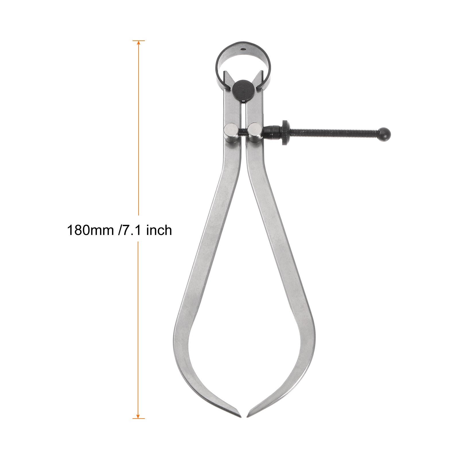 Spring Joint Caliper 6" 150mm Adjustable Spring Outside Caliper with Solid Nut