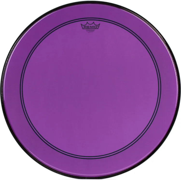 Remo Powerstroke 3 Colortone Bass Drumhead - 22" - Purple