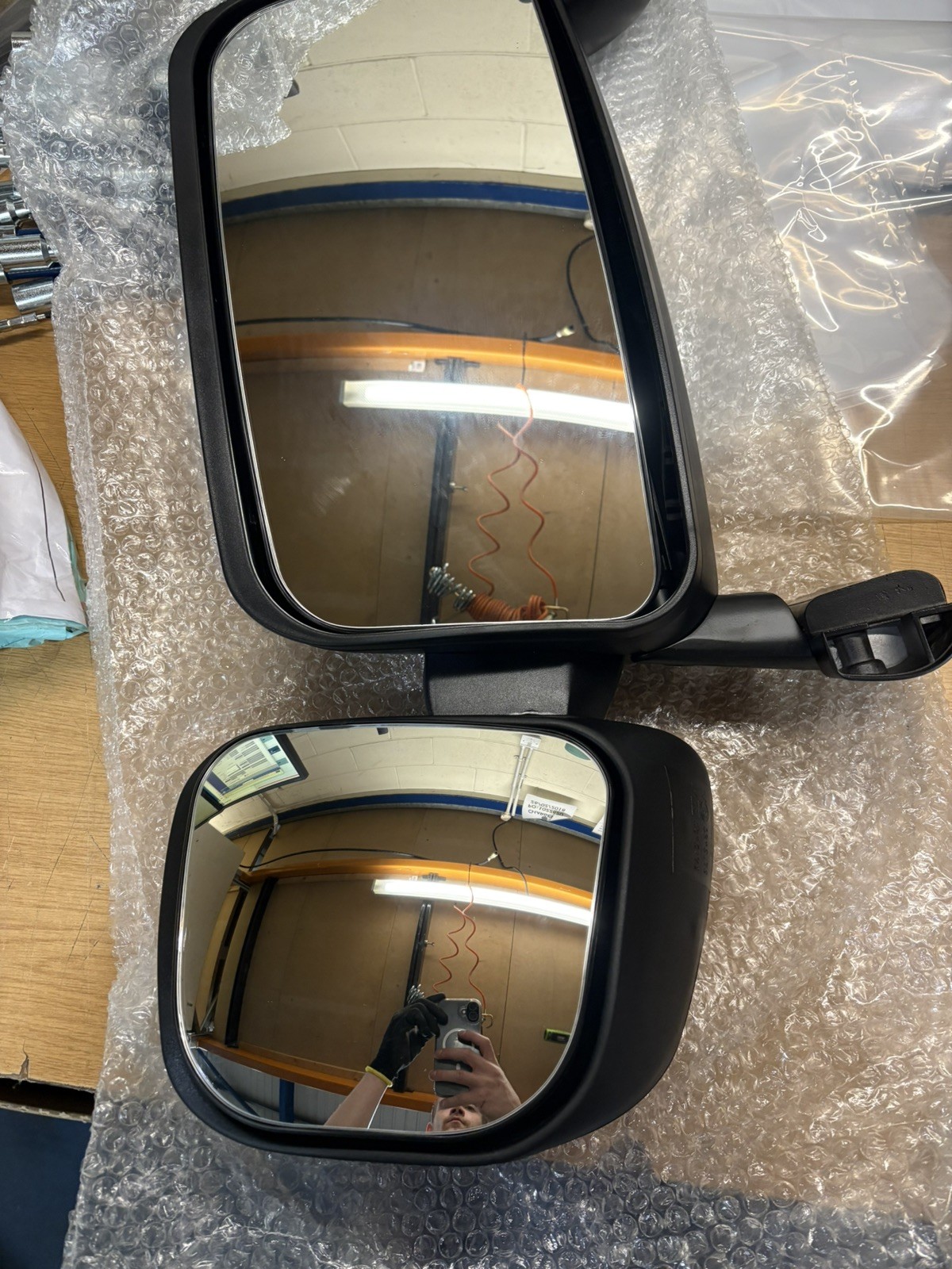 FITS SCANIA 4/5/6/P/G/R/T SERIES MIRROR TWIN ELECTRIC C/W LENS RH MIRRORS