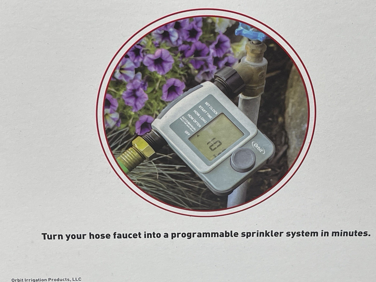 NEW Orbit Pro Contractor Grade 1-Port Programmable Watering Timer