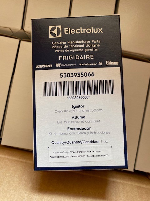 Genuine OEM Electrolux Frigidaire Oven Range Burner Igniter 5303935066 (NEW)