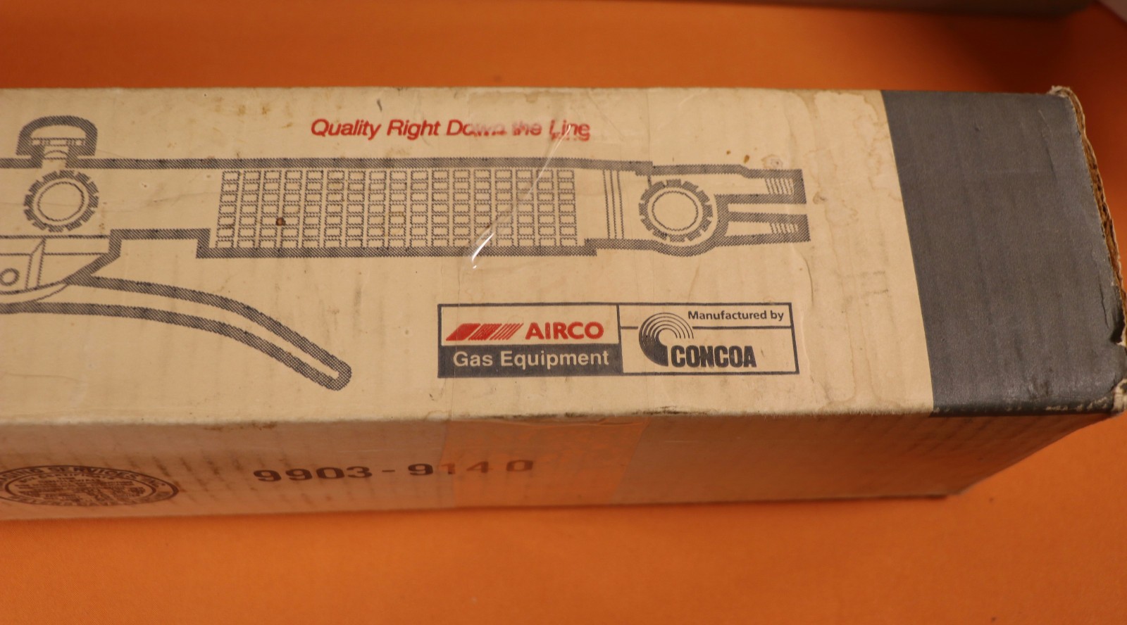 Airco Cutting Torch 822 9085 ~ 21" ~ Angle Head ~ Includes 4 Extra Tips ~ Concoa