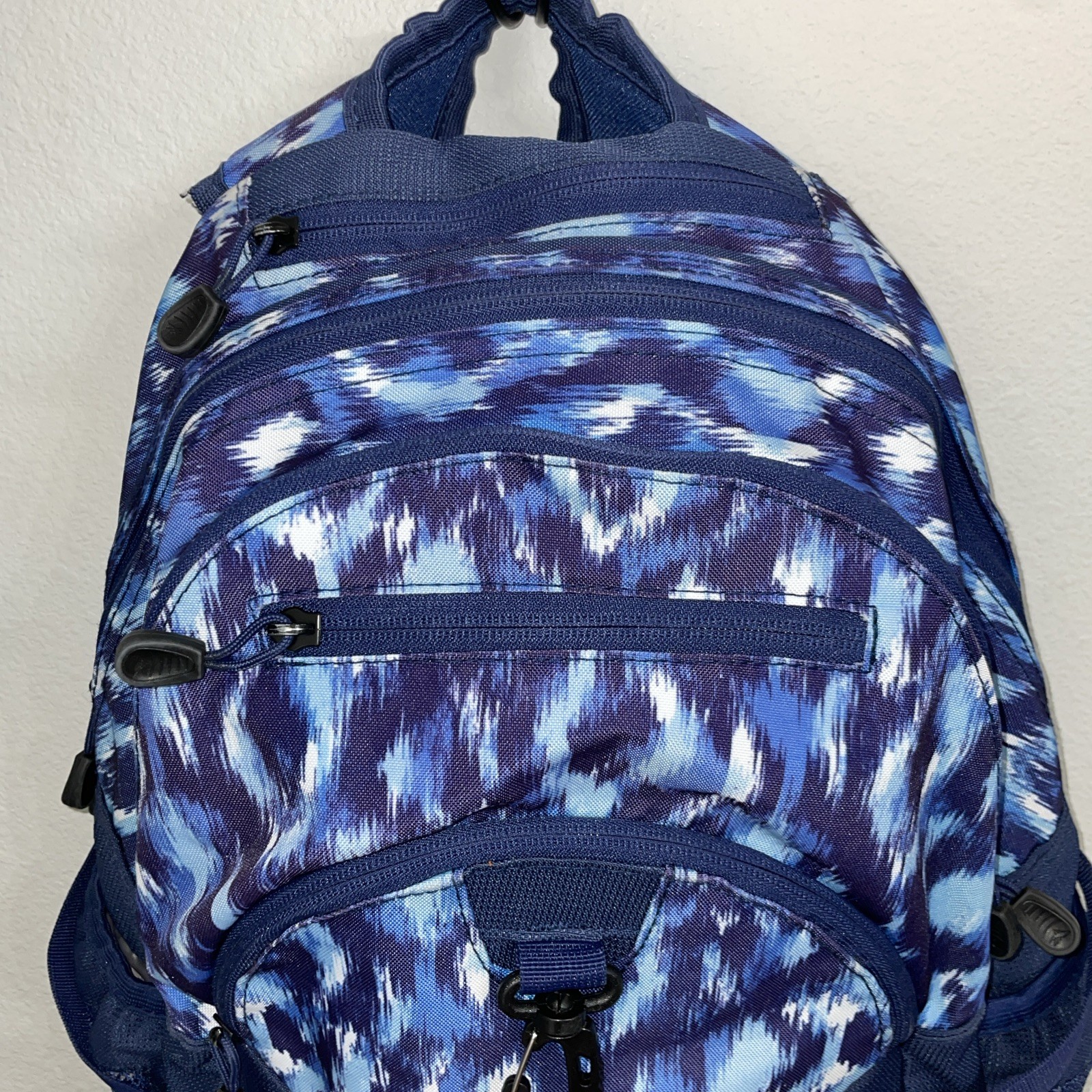 High Sierra Backpack Suspension Strap System Blue School Camping Hiking