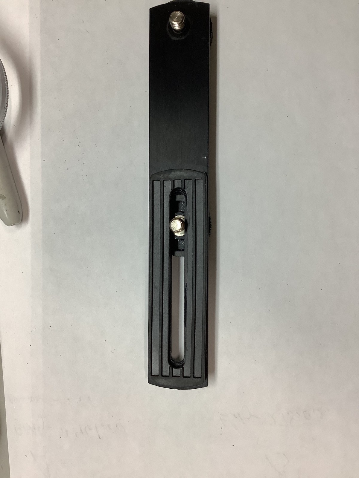 FLAT FLASH BRACKET 6” Black