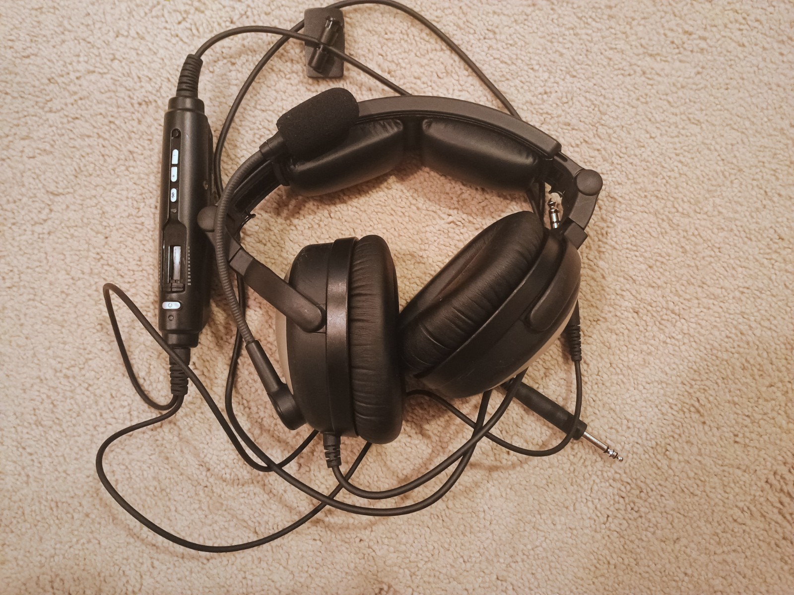 Lightspeed Sierra ANR Aviation Headset - Bluetooth - Dual Plug