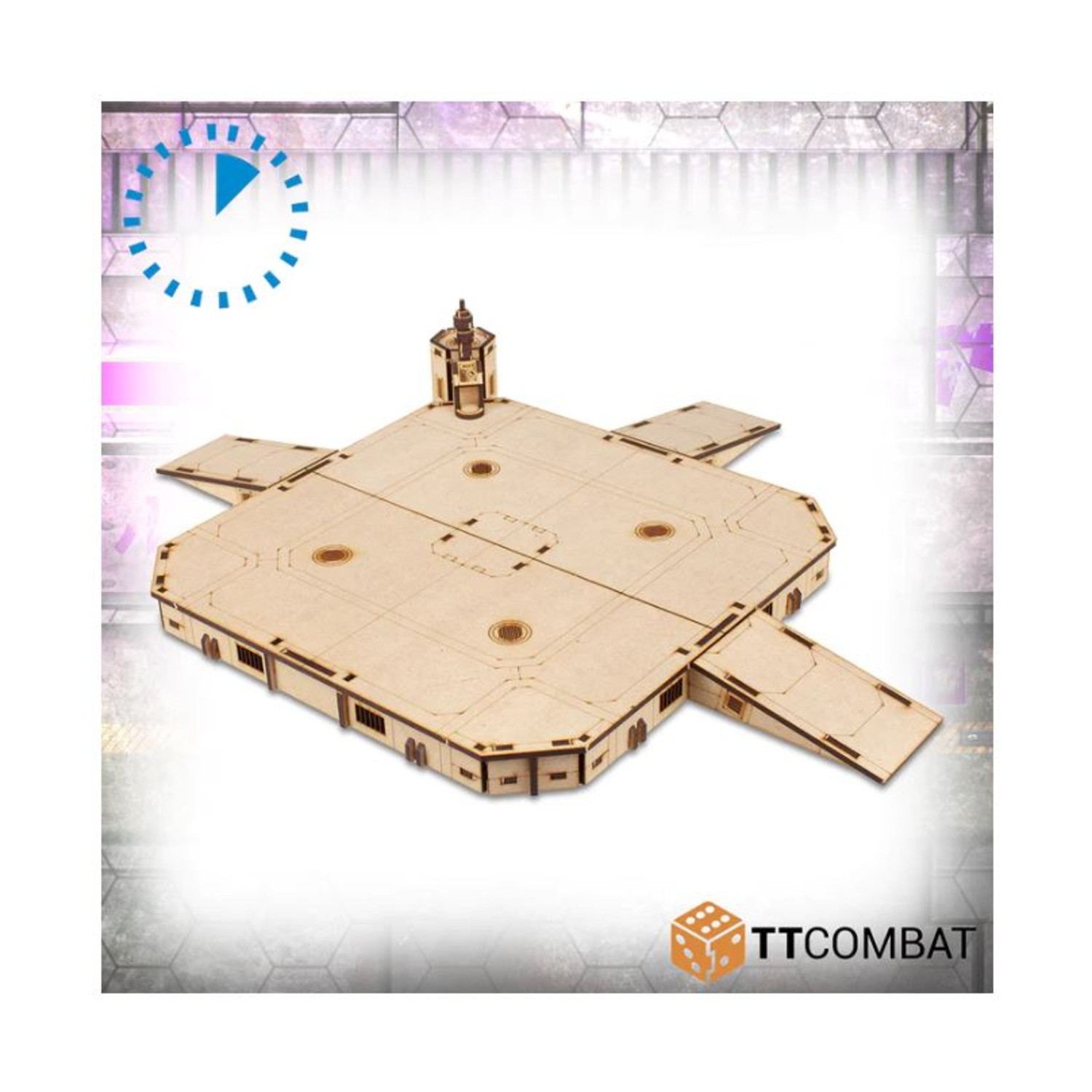TT Combat Terrain 32mm Flight Pad Pack SW (New)