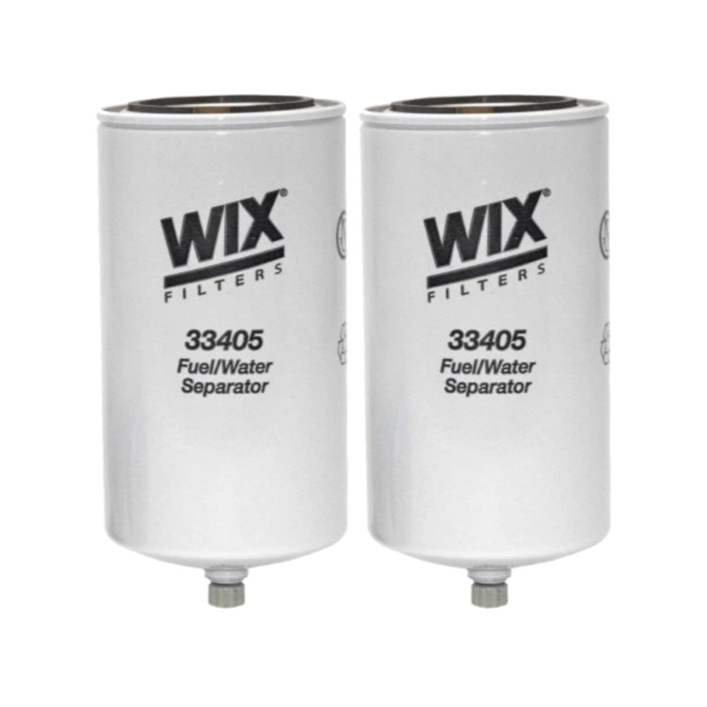 WIX 33405 Heavy Duty Spin On Fuel Water Separator (Pack of 2)