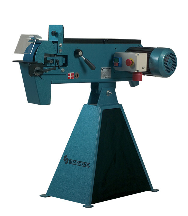 Scantool 75 220V 3 phase - 3" Industrial Belt Grinder - 3″ x 79″ Grinding belt
