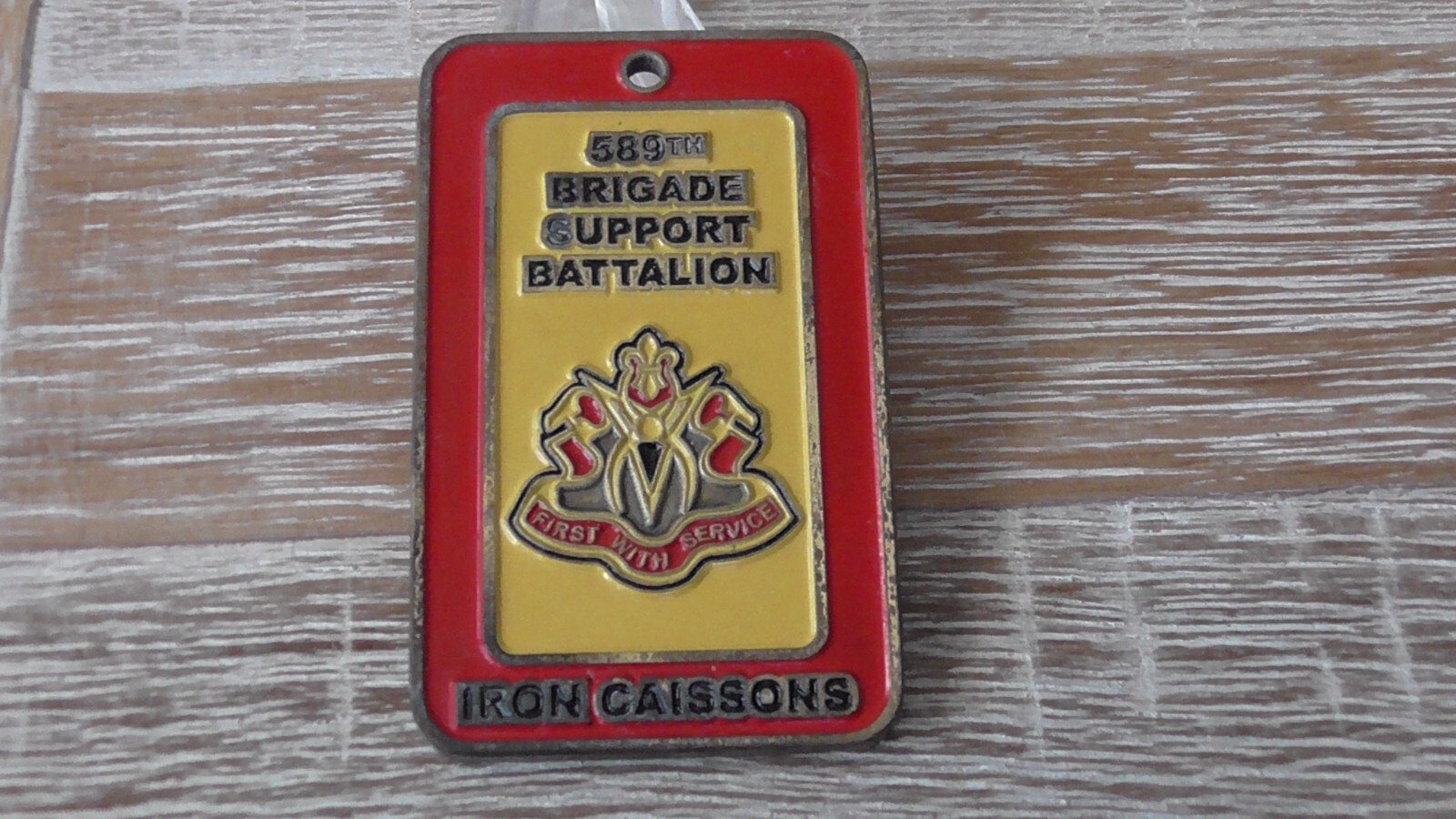 US Army 589th Brigade Support Battalion Commanders Challenge Coin #717Y