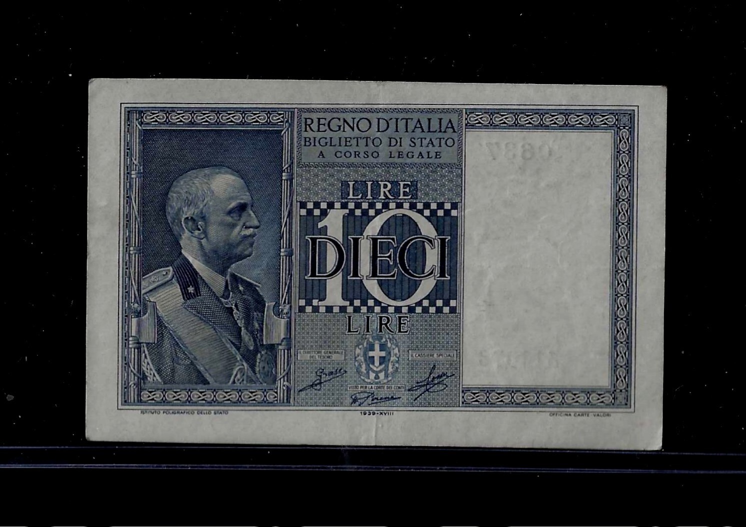 ITALY | 10 Lire | 1935  | P#25 | XF