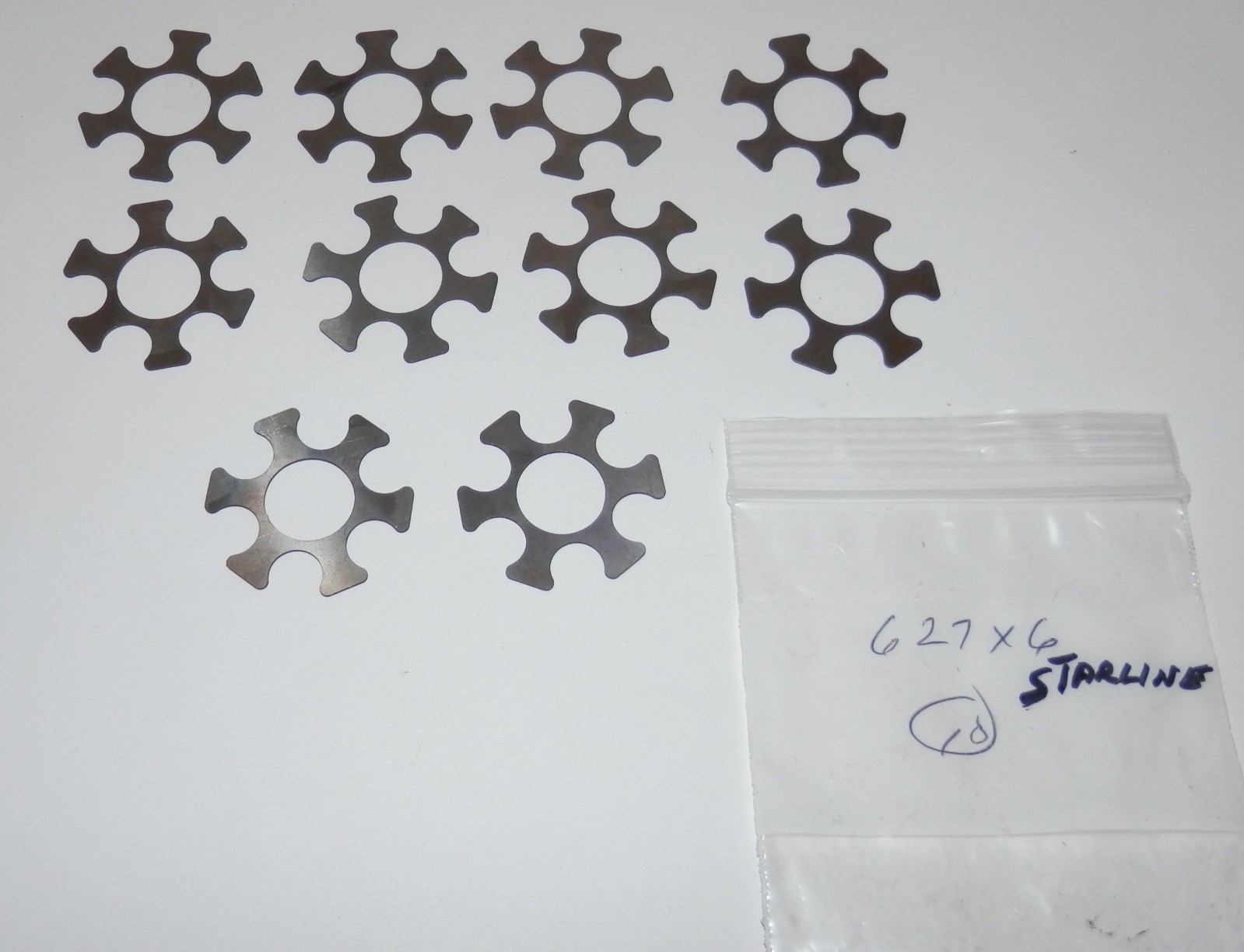 627 x 6 6 Row Moon Clips (10pcs)