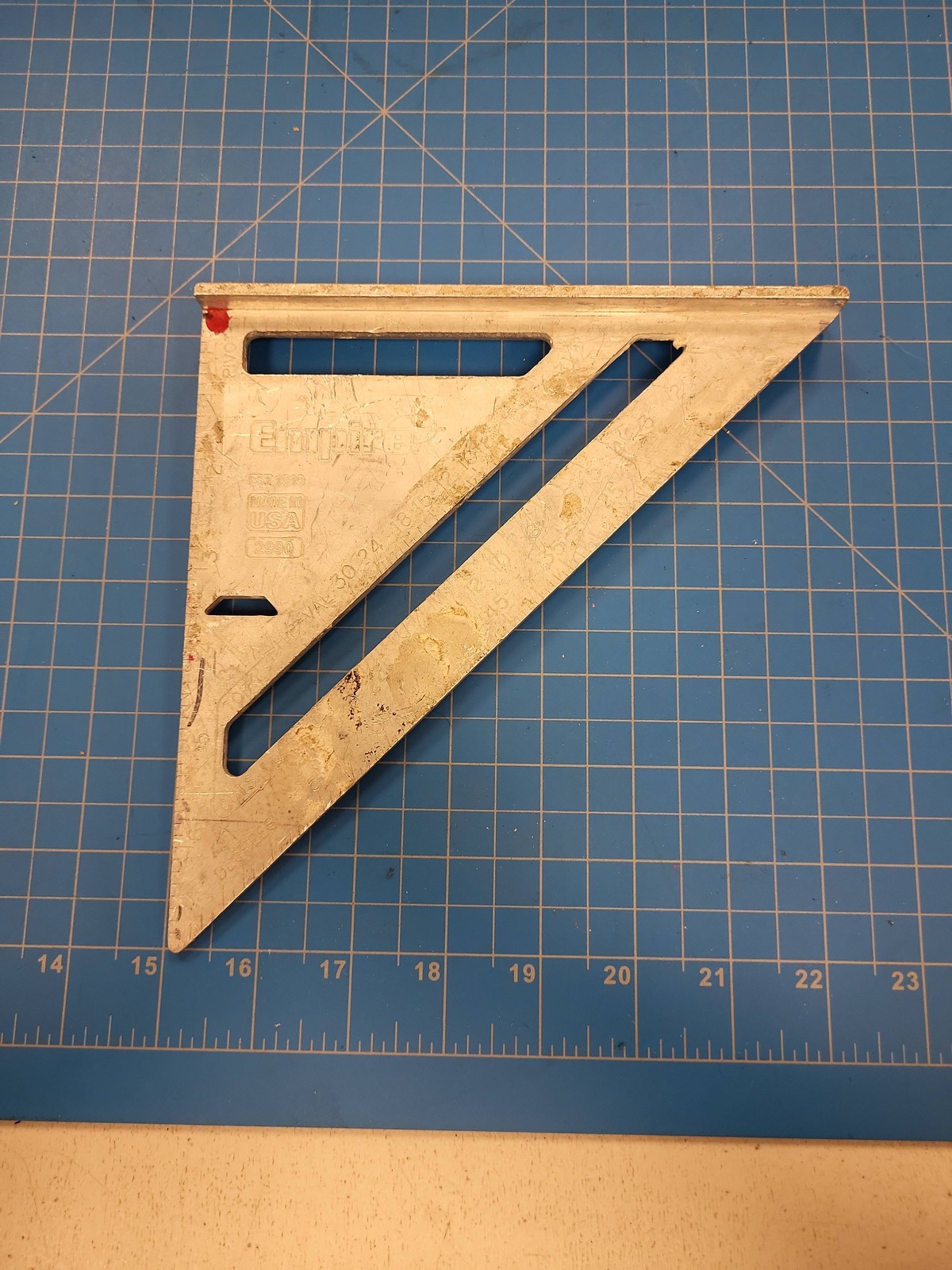 Empire Rafter Square Aluminum Angle Tool USA Made Carpenter Layout Framing