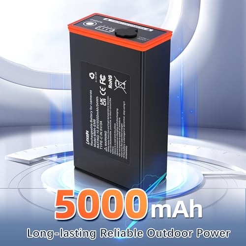 2-Pack 5000mAh Replacement Battery Pack for Moultrie Edge | Compatible 2Pack