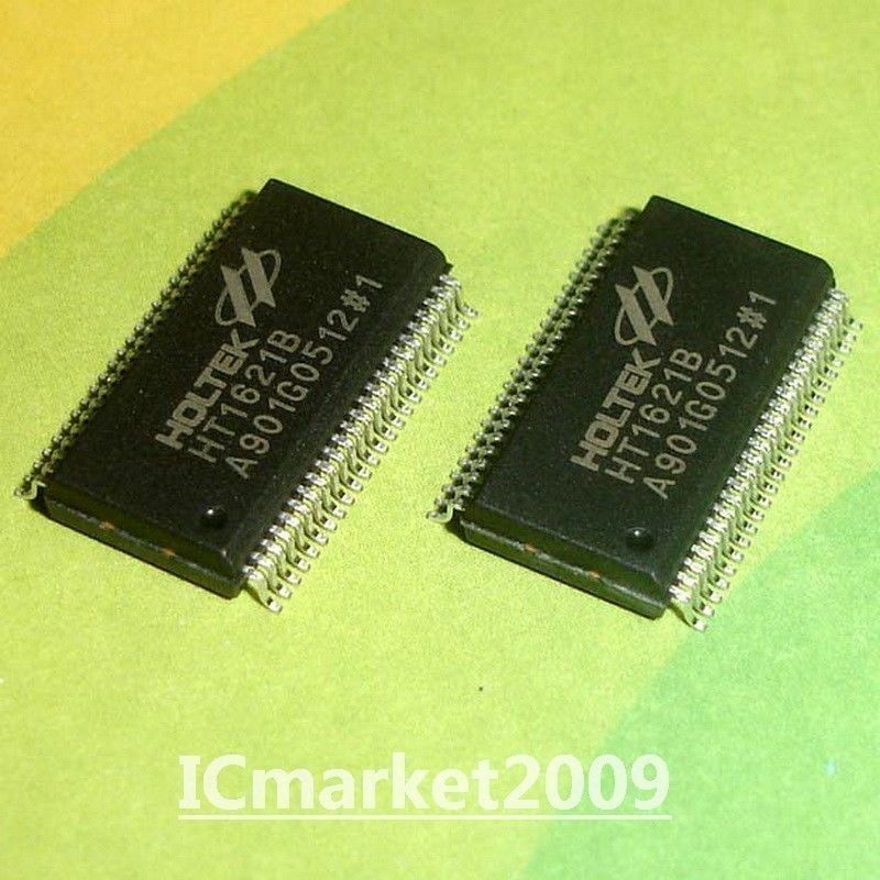 50 PCS HT1621B SSOP-48 HT1621 RAM Mapping 32x4 LCD Controller for I/O MCU Chip