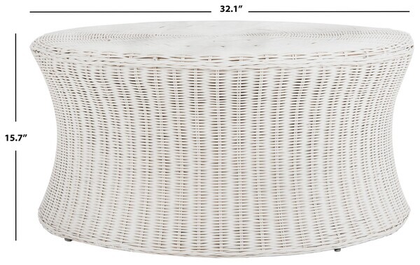 Safavieh RUXTON COCTAIL OTTOMAN, Reduced Price 2172749467 FOX6530C