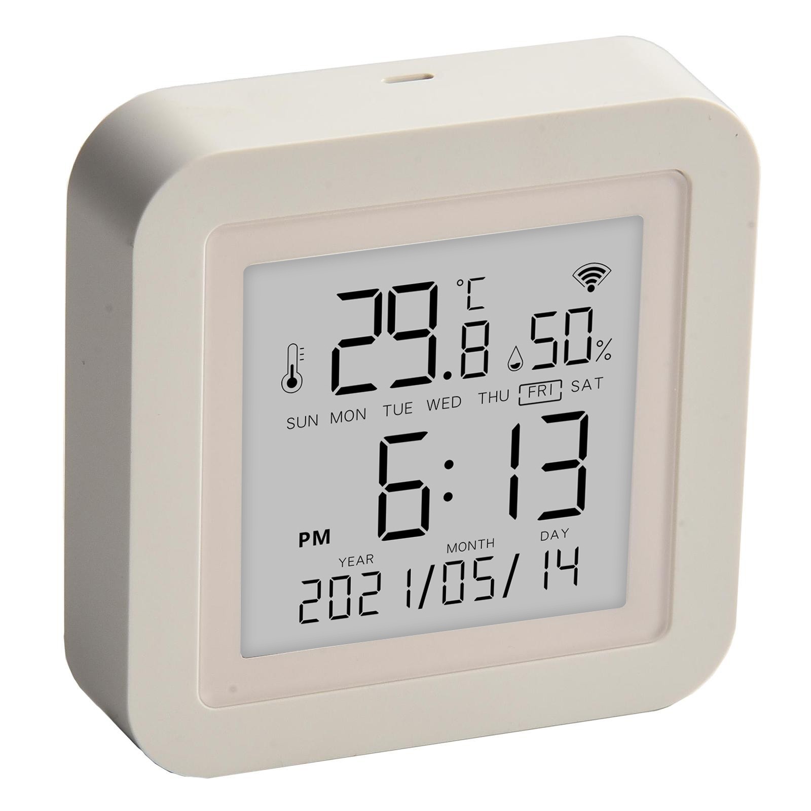 Smart WiFi Thermometer with Offline Functionality Alerts via App Notifications