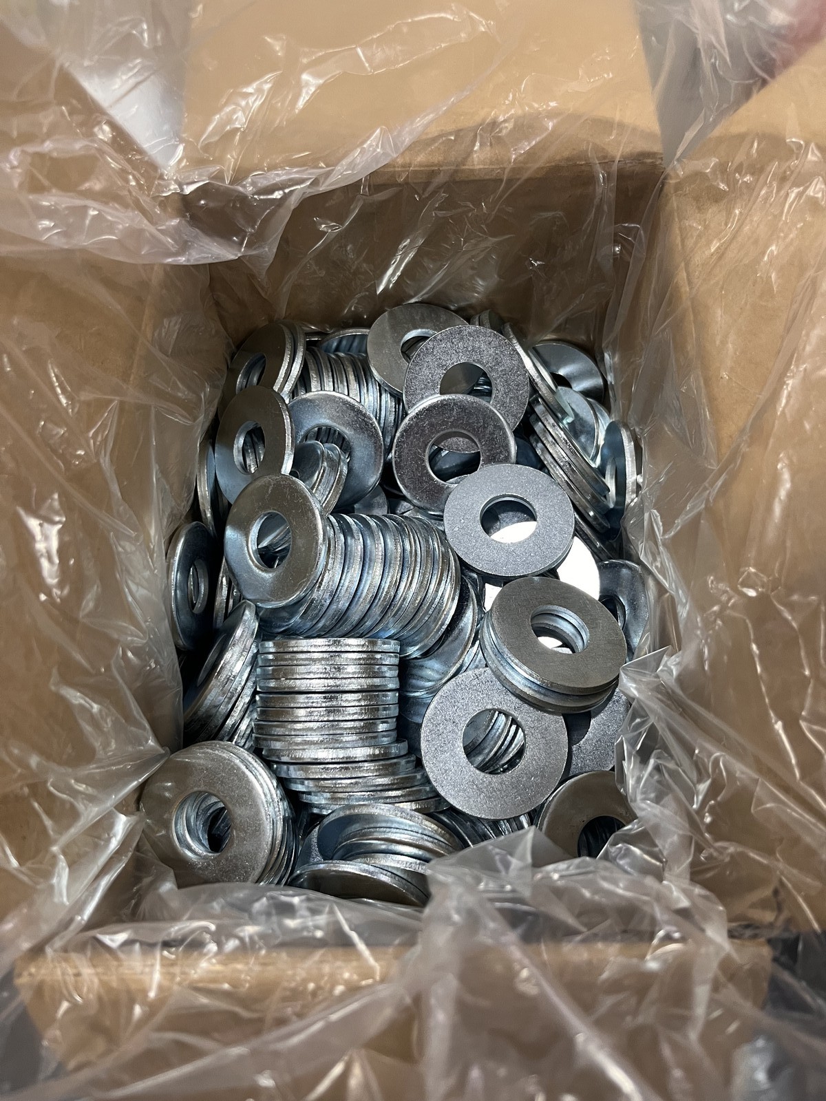 Hillman 660058 USS Flat Washer Zinc Plated Steel 3/4''(25lb. Box)