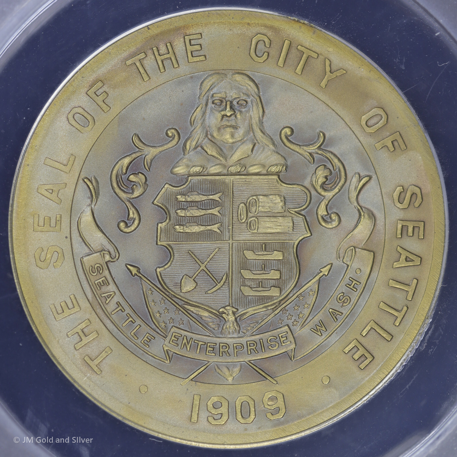 2017 Medal So-Called Dollar Fellowship ANACS MS 68 | Daniel Carr Signed