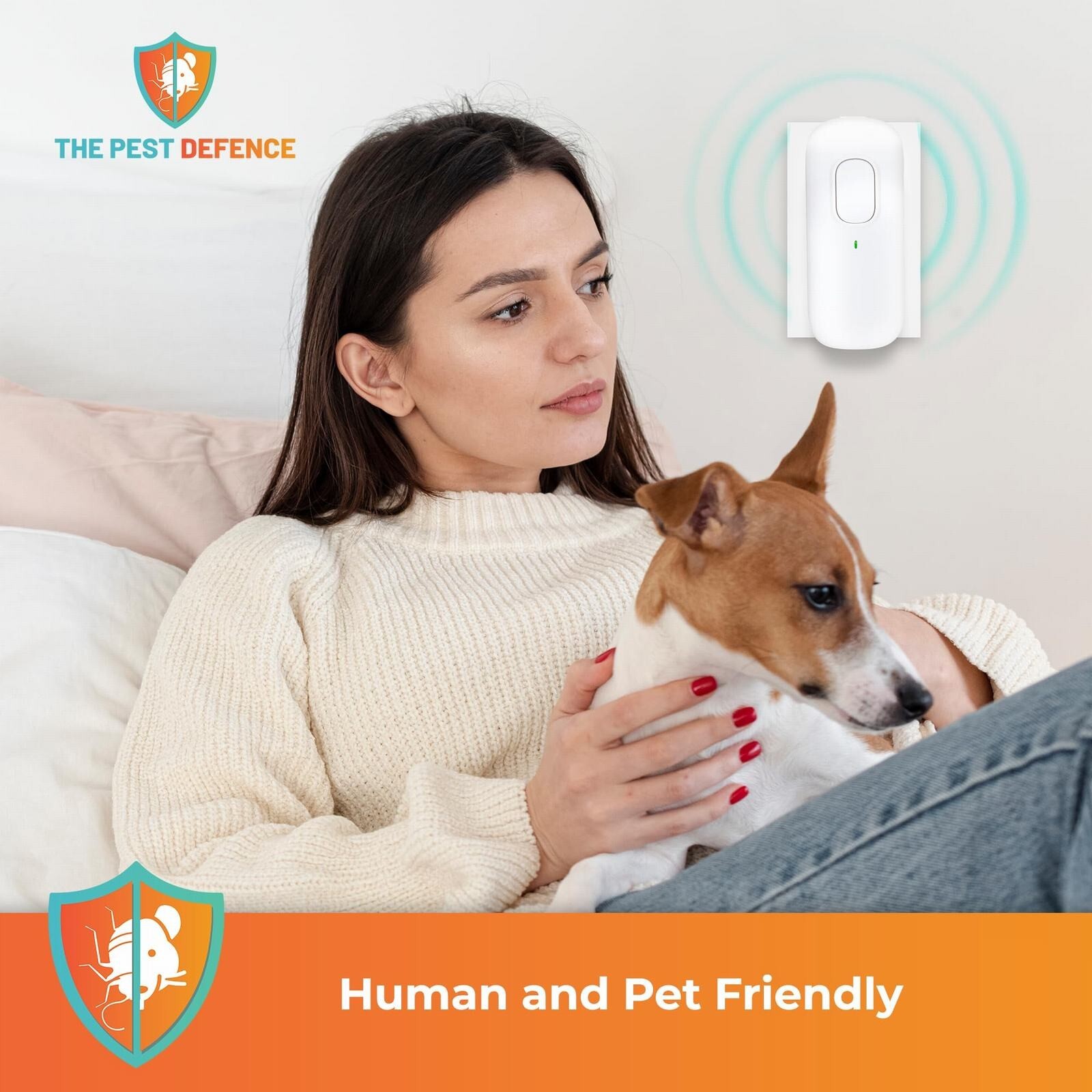New Pest Defence Ultrasonic Pest Repeller, Ultrasonic Pest Repeller Plug USA 2PC