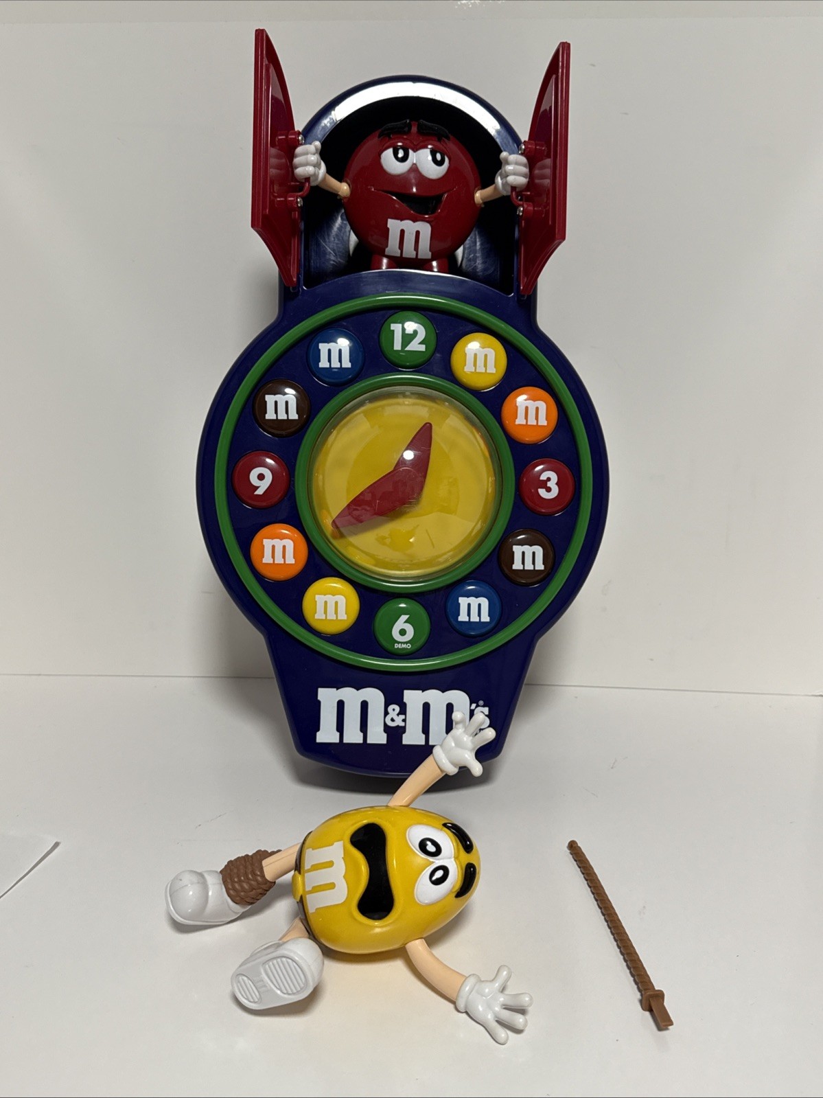 M&M Animated Pendulum Cuckoo Wall Clock/For Parts/Untested/Read