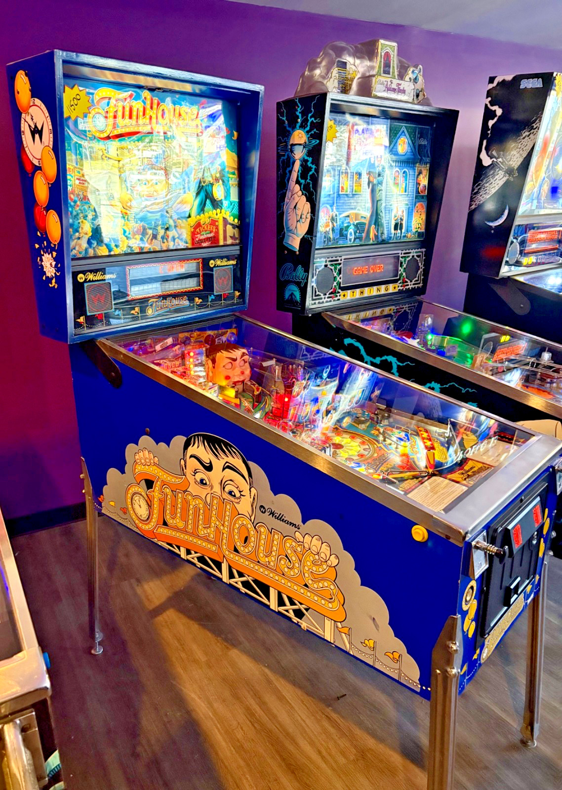 Williams Funhouse  pinball machine  *** SUPER NICE ***