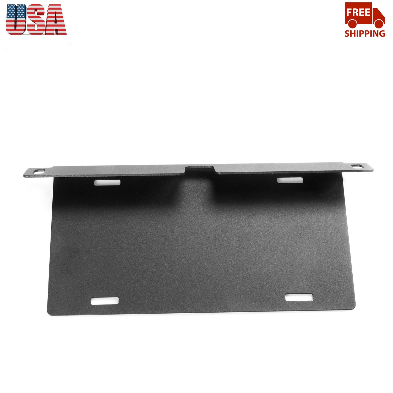 Front License Plate Licence Holder Base Bracket Panel For Ford Bronco 2021-2023