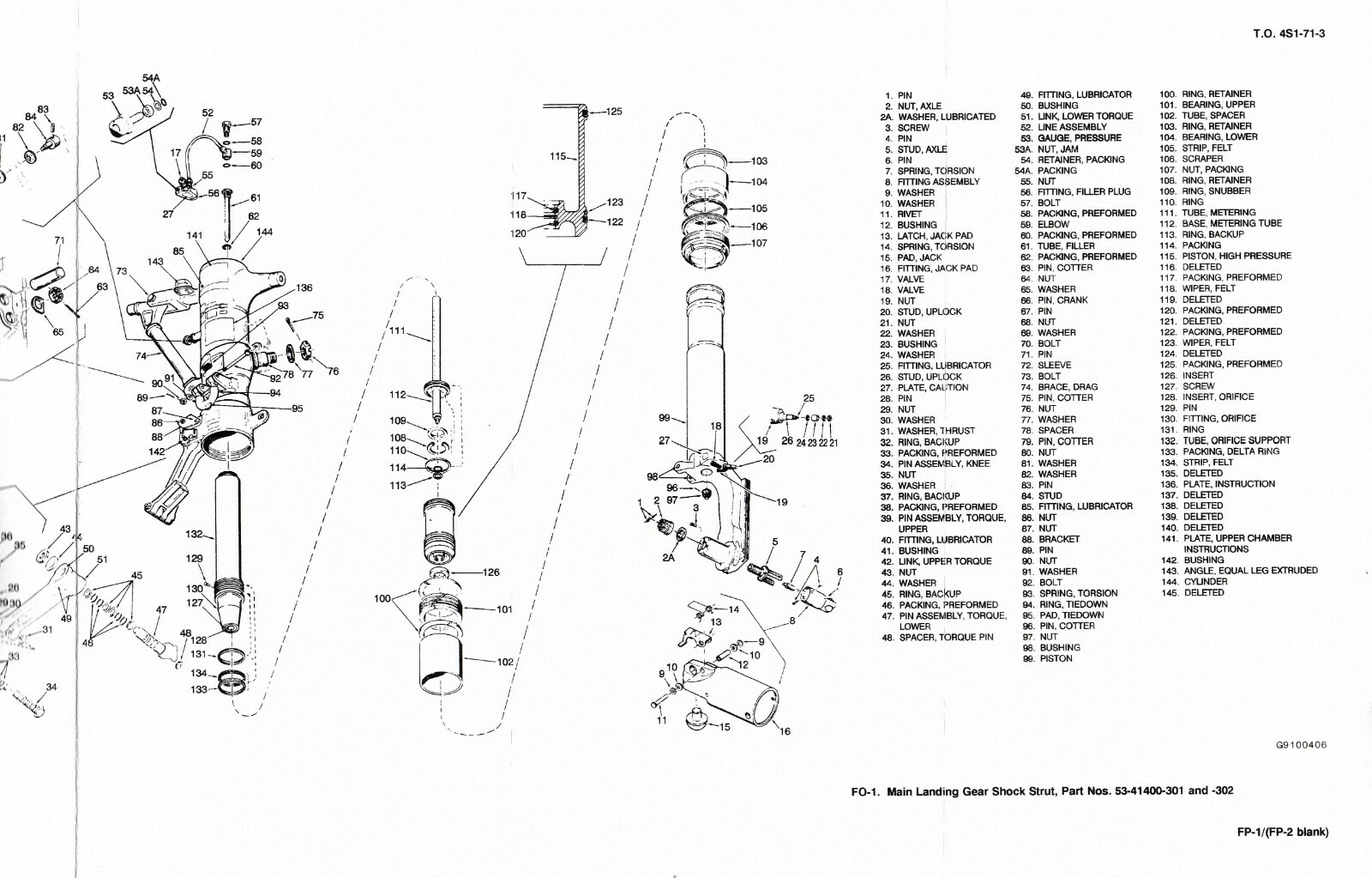 F-4 Phantom MLG Shock Strut Maint & Parts Catalogs Flight Manual - CD