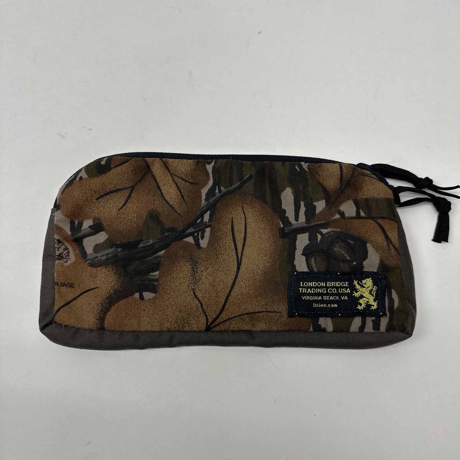 London Bridge LBT-8033A Slim Utility Pouch Mossy Oak MAS Grey MOLLE VS17