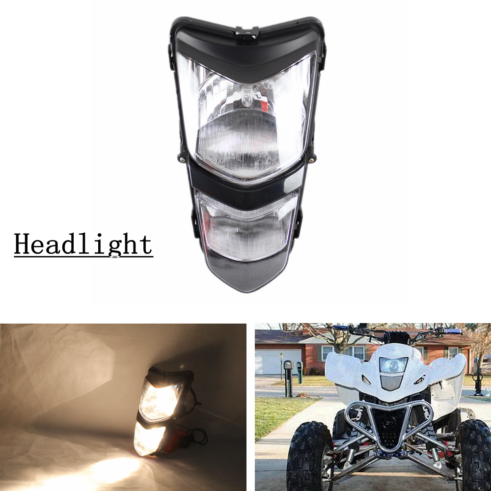Headlight Front Head Lamp For Suzuki ATV Quadsport LT-Z400 LT-Z400Z 2003-2008