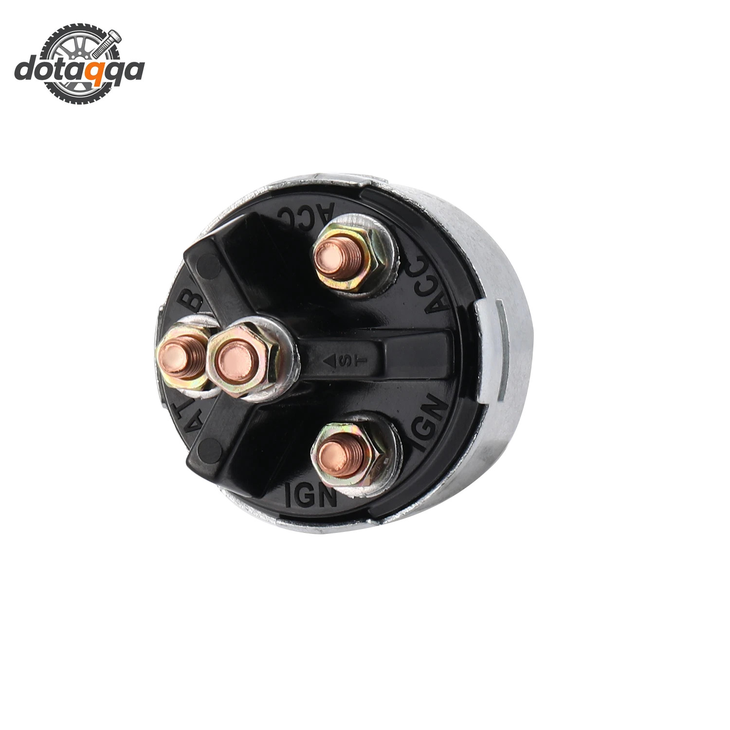 Universal Ignition Key Starter Switch With 2 Keys For Car Tractor Trailer