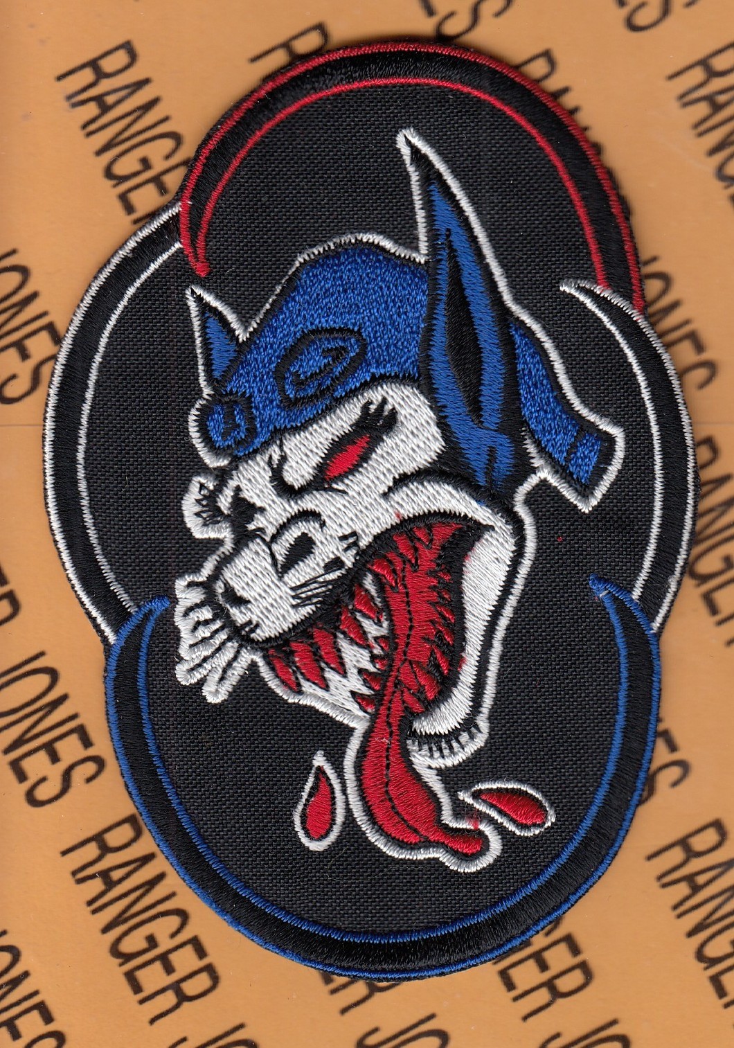 USAF Air Force 36th Fighter Sq FS Flying Fiends Healing Hut ~4.5" patch c/e I