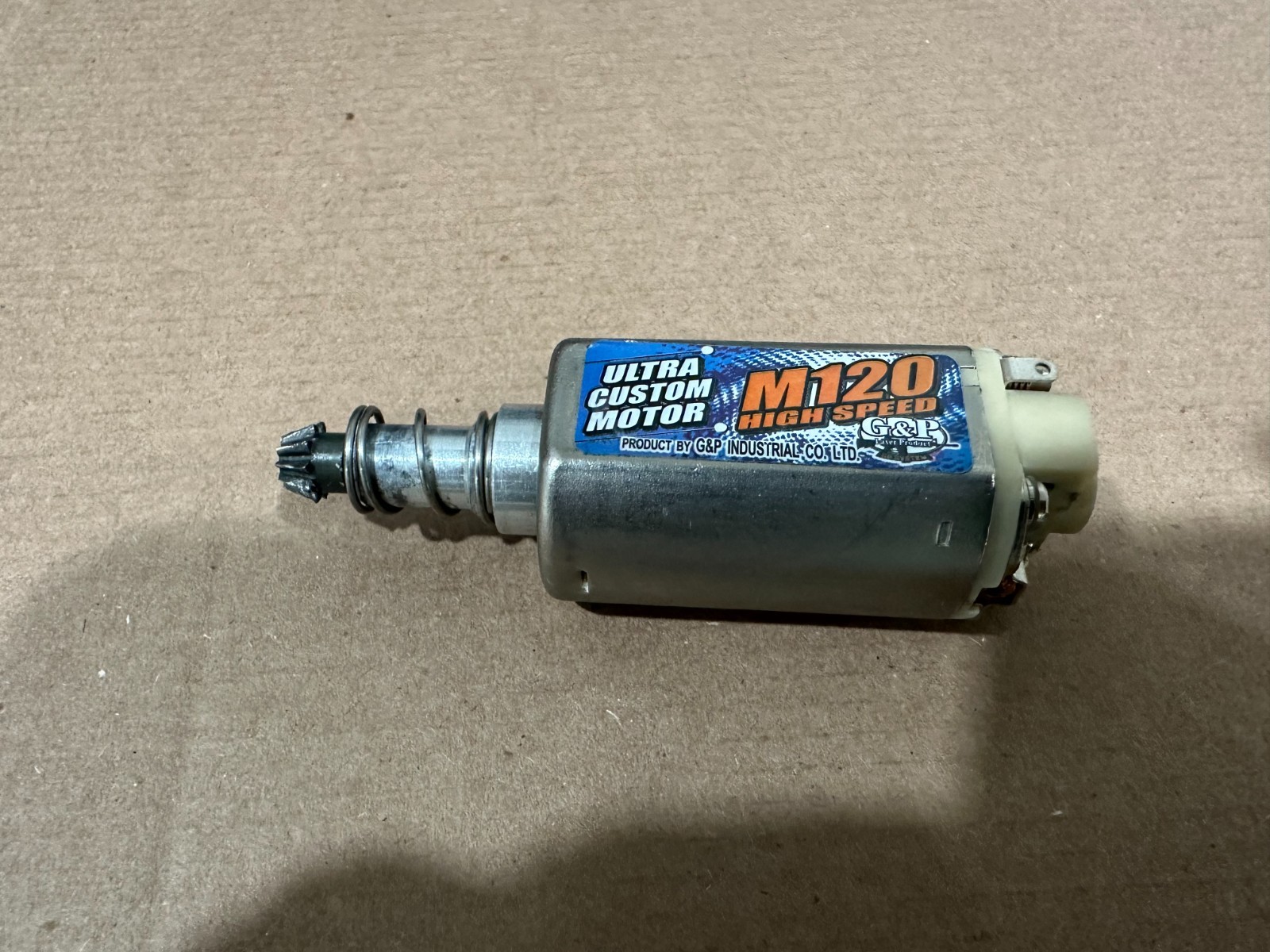 G&P HIGH SPEED M120 AIRSOFT LONG SHAFT MOTOR ✅ KRYTAC SKULLFROG AMEOBA KWA G&S